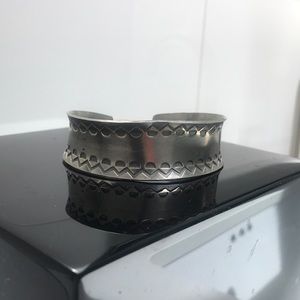 Jorgen Jensen Pewter Cuff Bracelet